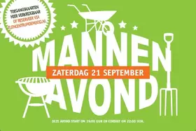 Mannenavond 21 september