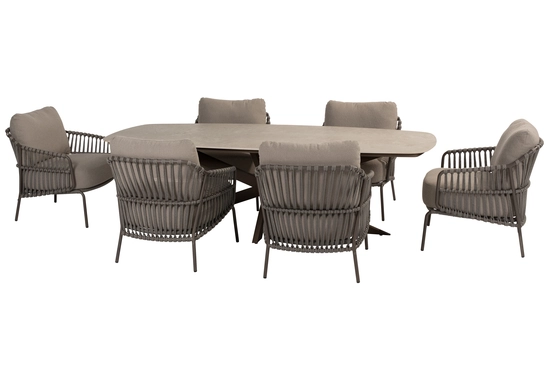 4SO Capalbio low dining set