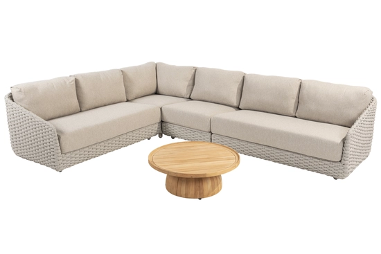 4SO Casanova lounge modulair met Pablo tafel