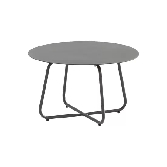 4SO Dali koffietafel rond 58,5 cm H 35 antraciet