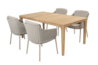 4SO Eros dining set met Liam tafel