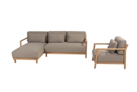 4SO Marie chaise lounge met lounge stoel