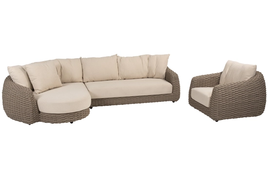 4SO Maxime chaise lounge met lounge stoel