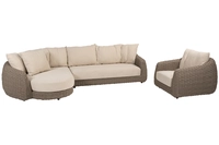 4SO Maxime chaise lounge met lounge stoel