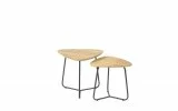 4SO Verdi triangle coffee tables set of 2