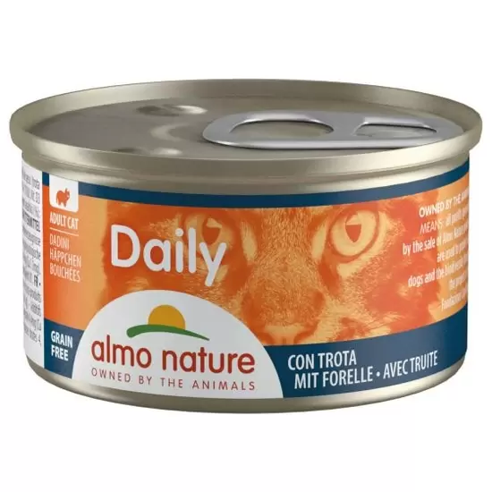 ALMO Dailymenu cat forel 85gr