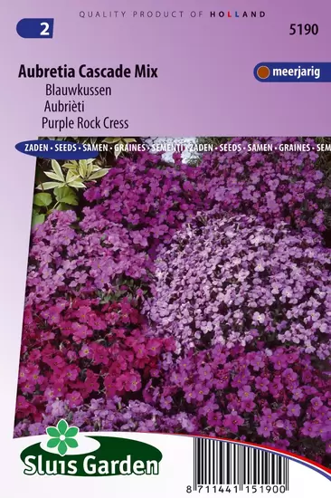 Blauwkussen Cascade Mix (Aubretia)
