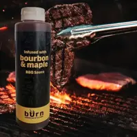 Bourbon & maple 500 ml. BBQ saus