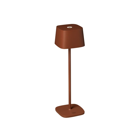 Capri usb oplaadbaar accu terracota