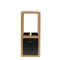 Cosiscoop Urban gaslantern embrased with teak