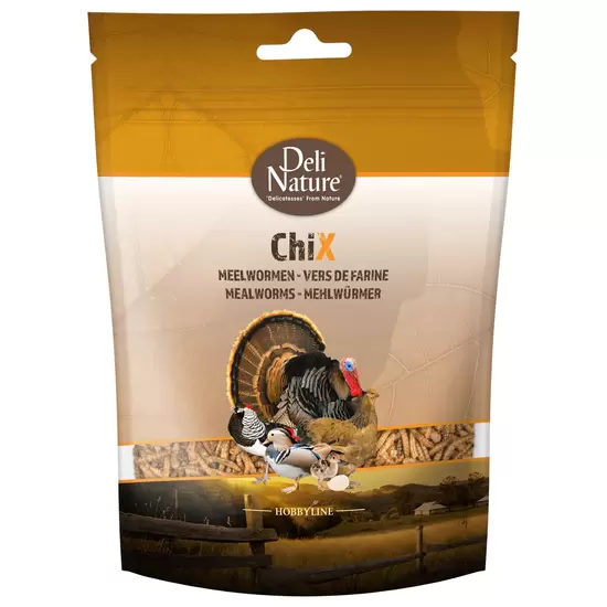 DELI NATURE Chix meelwormen 200g