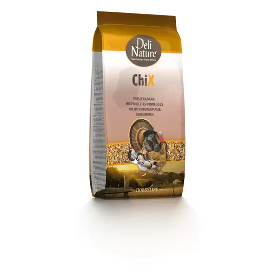 DELI NATURE Chix poeljen graan 4kg - afbeelding 1