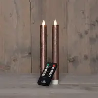 Dinerkaars oplaadbaar 23cm brns 2st