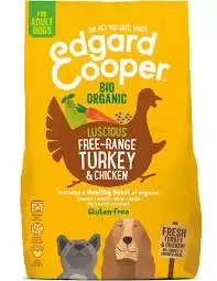 EDGARD & COOPER Hond brok bio kalkoen 700g