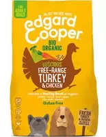 EDGARD & COOPER Hond brok bio kalkoen 700g