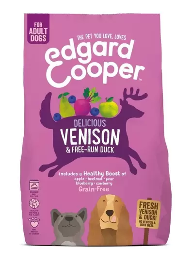 EDGARD & COOPER Hond brok hert 2.5kg