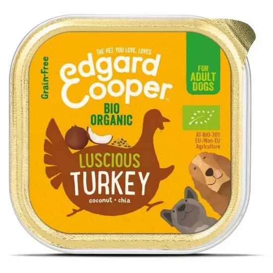 EDGARD & COOPER Kuipje kalkoen org box 100g