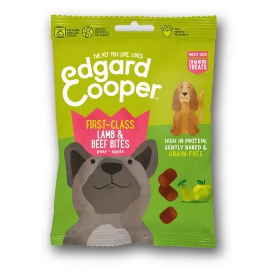 EDGARD & COOPER Tr bites lam/rund/peer/appel 50gr