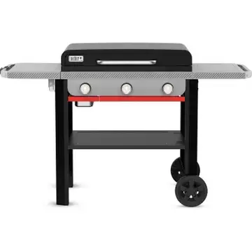 Gasbarbecue plancha pgd 71cm zwart