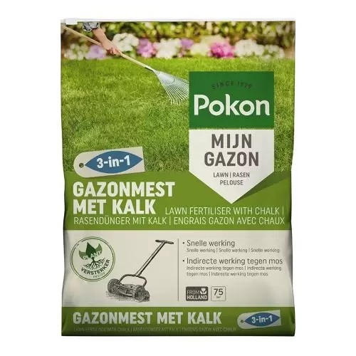 Gazonm+kalk 3-in-1 75m2