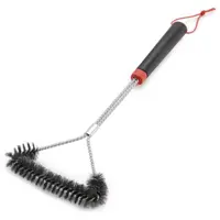 Grillborstel driezijdig 46cm