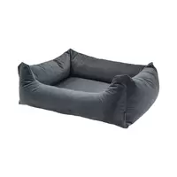 Hondenmand l100b80cm velvet grijs
