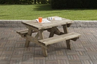 Junior Kinderpicknicktafel 90 cm - afbeelding 2