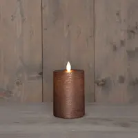 Kaars led oplaadbaar 10*7.5cm bs