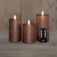 Kaars led oplaadbaar brns s3