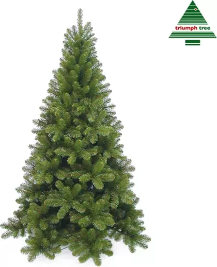 Kerstboom tuscan h185d109cm groen