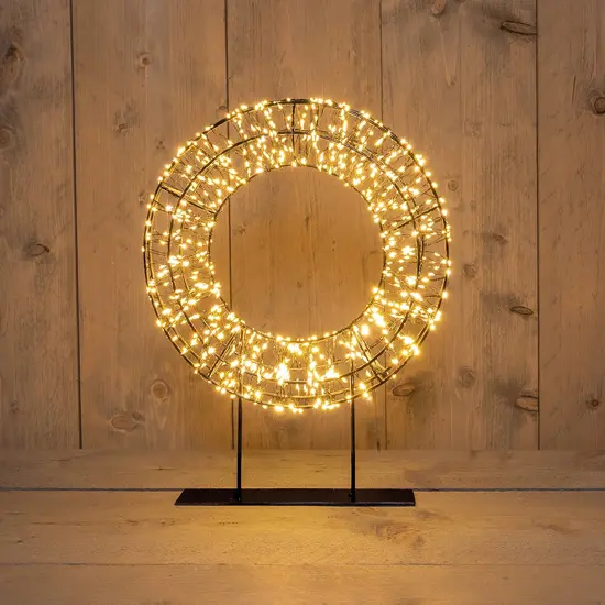 Krans op voet 800l 28x6cm classic