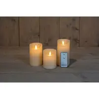 Ledkaars wax+vlam+ab s3 bo ivr