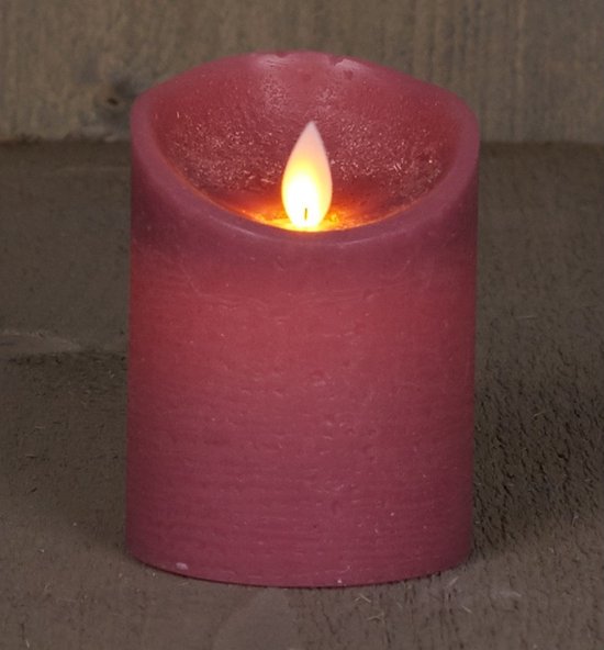 Ledkrs bw.vlm d7.5h10cm a.roze