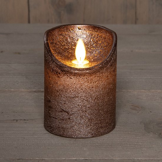 Ledkrs bw.vlm d7.5h10cm brons