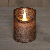 Ledkrs bw.vlm d7.5h10cm brons