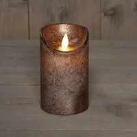 Ledkrs bw.vlm d7.5h12.5cm brons