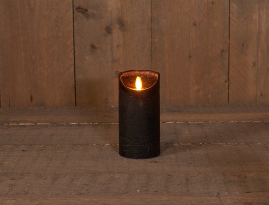 Ledkrs bw.vlm d7.5h15cm zwart