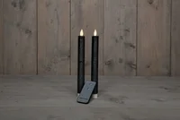 Ledtafelkrs glad+vlam+ab 2st bo antraciet