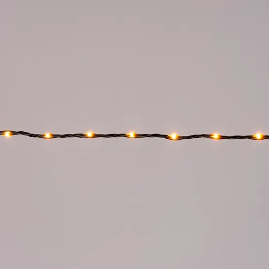 Lichtketting 600l/l18m classic/zw