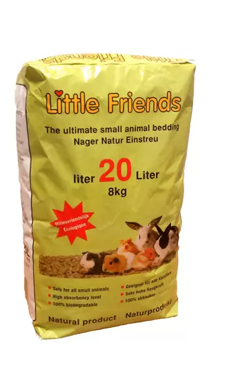 LITTLE FRIENDS Strokorrels 20l/8kg