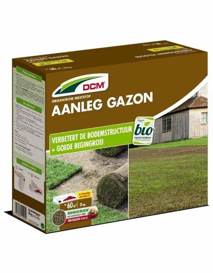 Meststof aanleg gazon 3kg