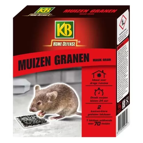 Muizen granen alfachloralose - afbeelding 1