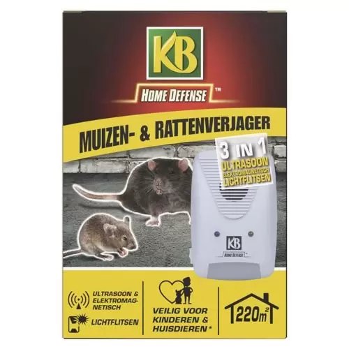 Muizenrattenverjager div 220m2