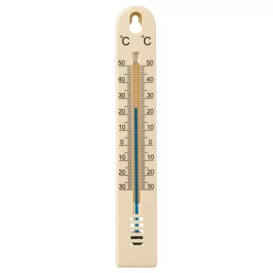 Muurthermometer kelvin 1 beige