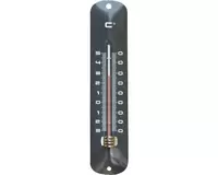 Muurthermometer metaal antrac.h30cm - afbeelding 1