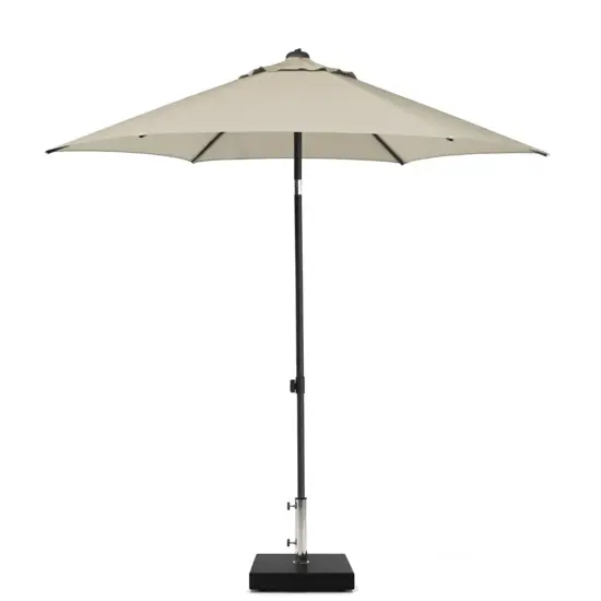 Parasol mykanos push-up d250cm ecru