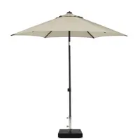 Parasol mykanos push-up d250cm ecru