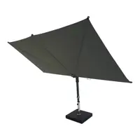 Parasol sun square l250b125cm grijs - afbeelding 3