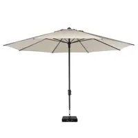 Parasol timor d400 zndr volant ecru