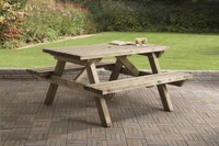 Picknicktafel 150 cm - afbeelding 2